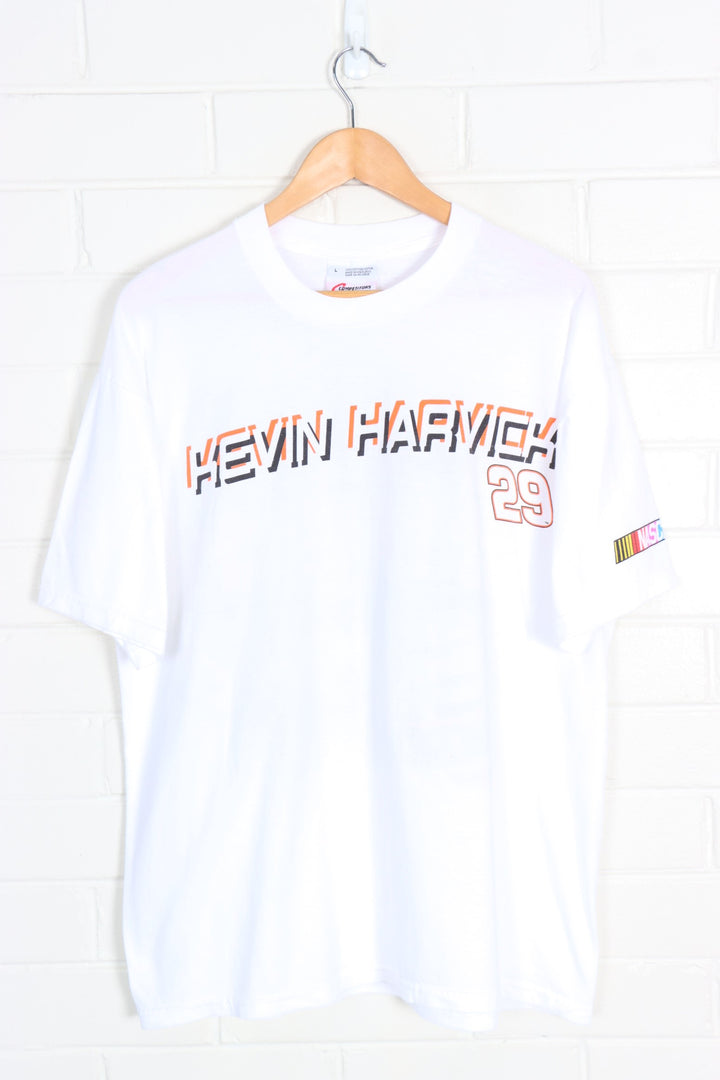 NASCAR Kevin Harvick #29 Front & Back Car Racing Print Tee (XL)