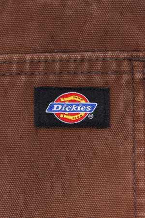 Vintage DICKIES Brown 'Relaxed Fit' Carpenter Work Shorts (38)