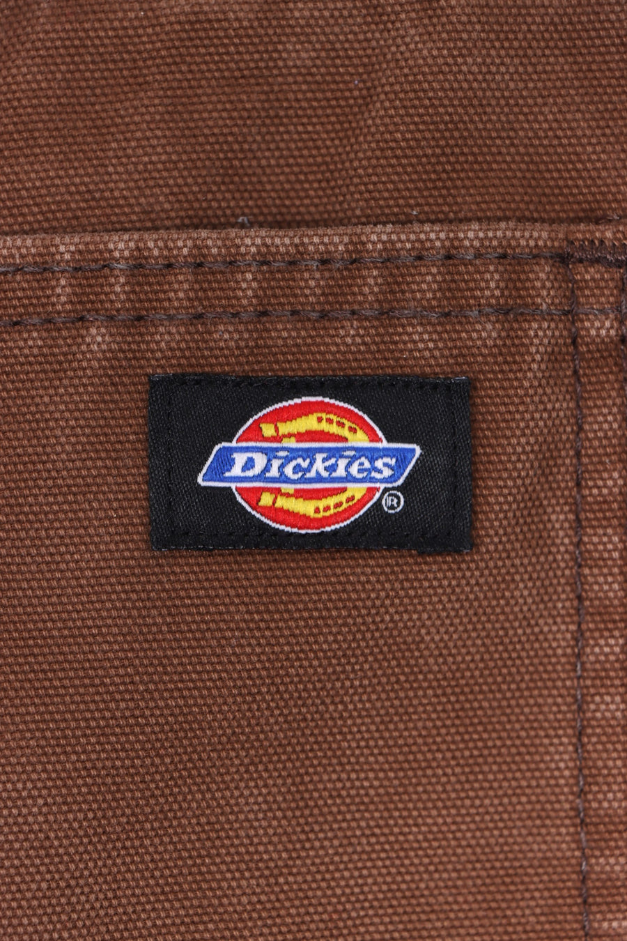 Vintage DICKIES Brown 'Relaxed Fit' Carpenter Work Shorts (38)