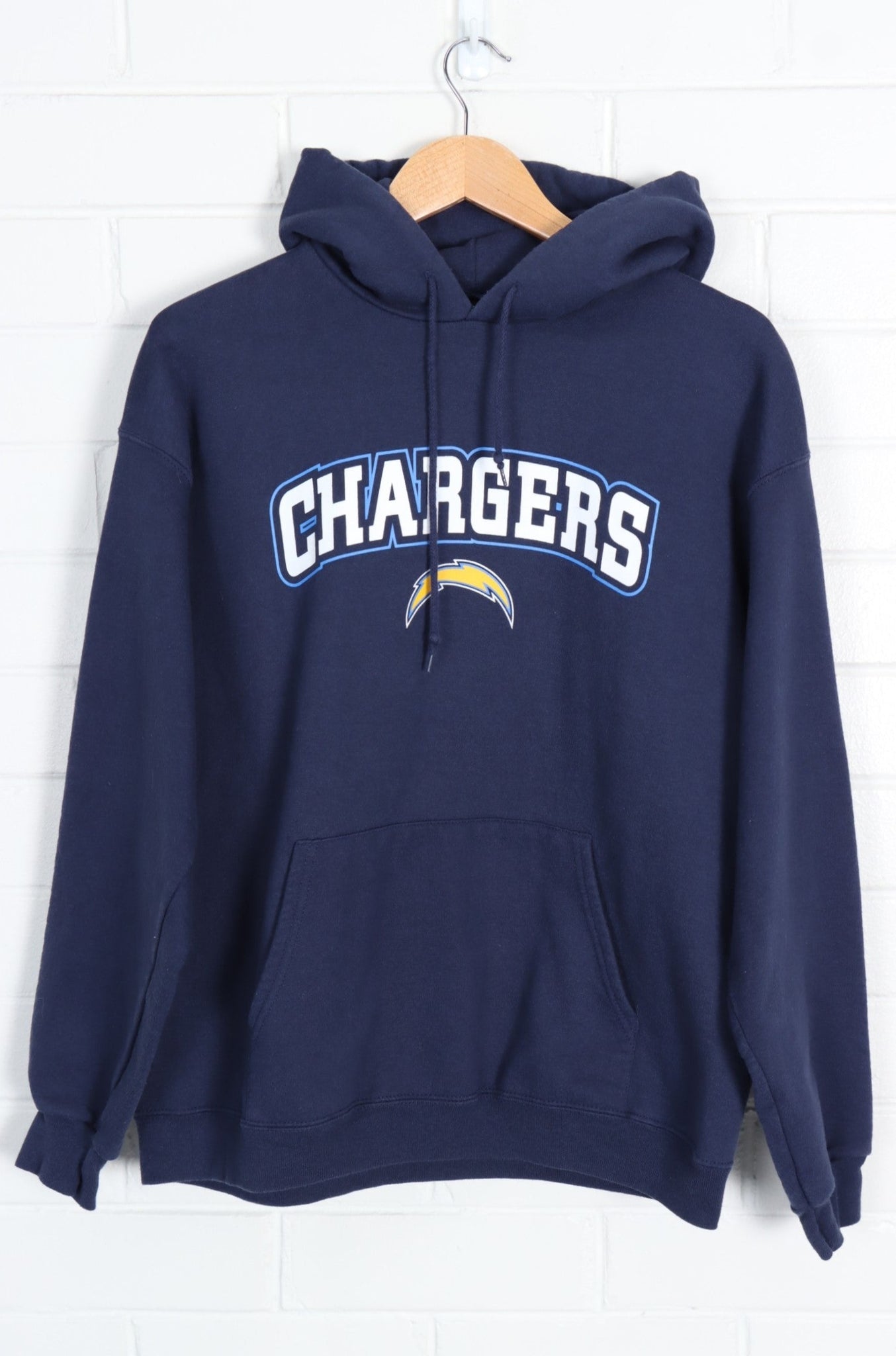 Los Angeles Chargers NFL Football Front Pocket 50/50 Hoodie (XL)