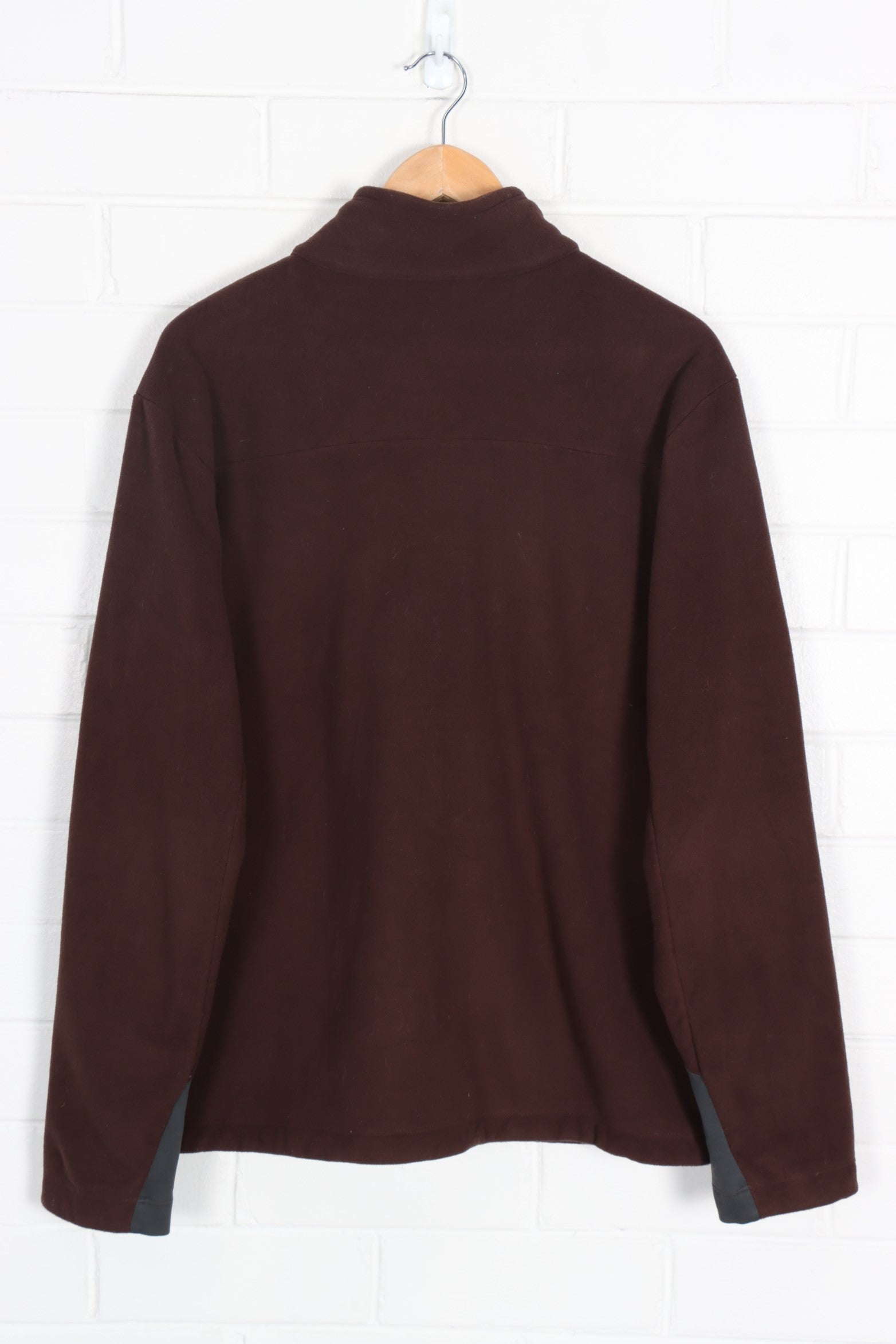 THE NORTH FACE Brown Sherpa Lined Zip Up Panel Fleece (L) - Vintage Sole Melbourne