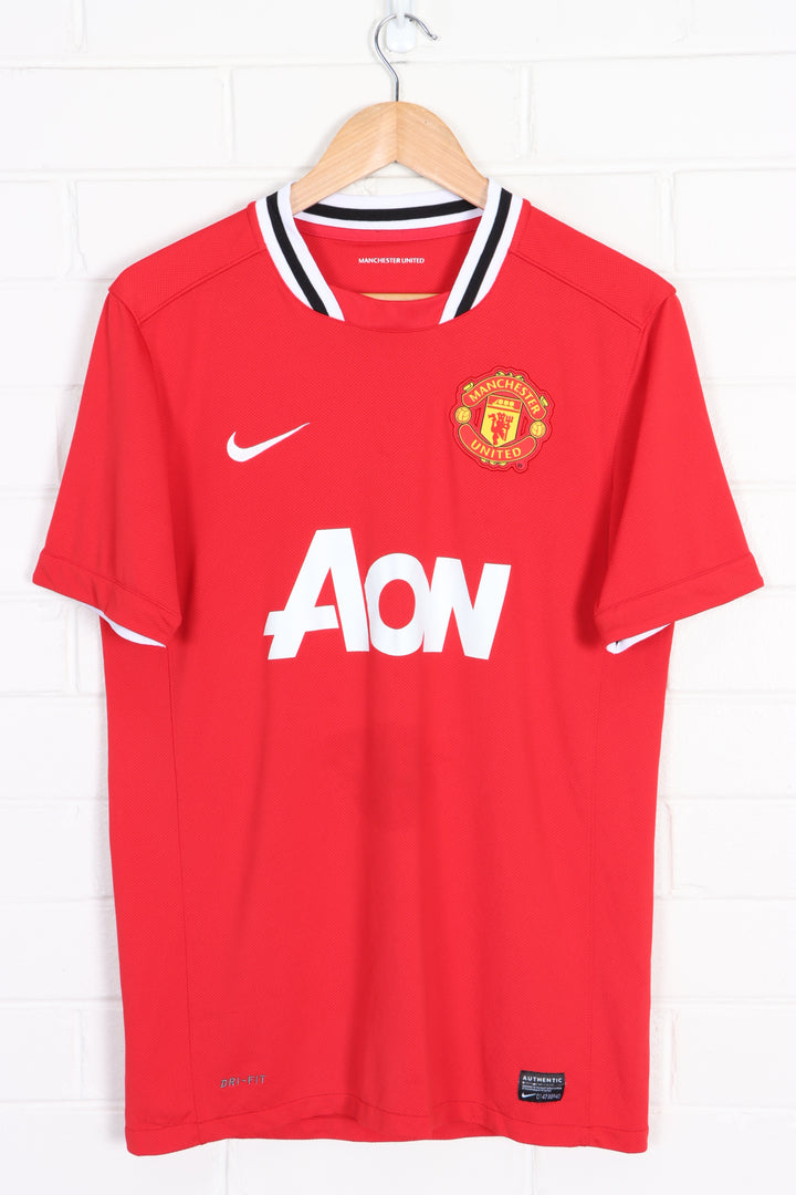 Manchester United 2011/2012 NIKE Home Soccer Jersey (M)