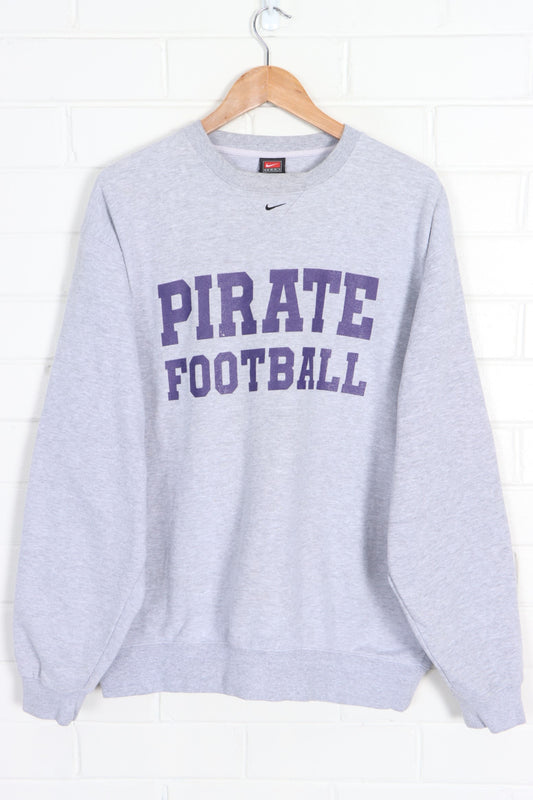 East Carolina Pirate Football #83 NIKE Centre Swoosh Front Back Sweatshirt (XL) - Vintage Sole Melbourne