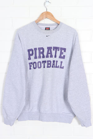 East Carolina Pirate Football #83 NIKE Centre Swoosh Front Back Sweatshirt (XL)