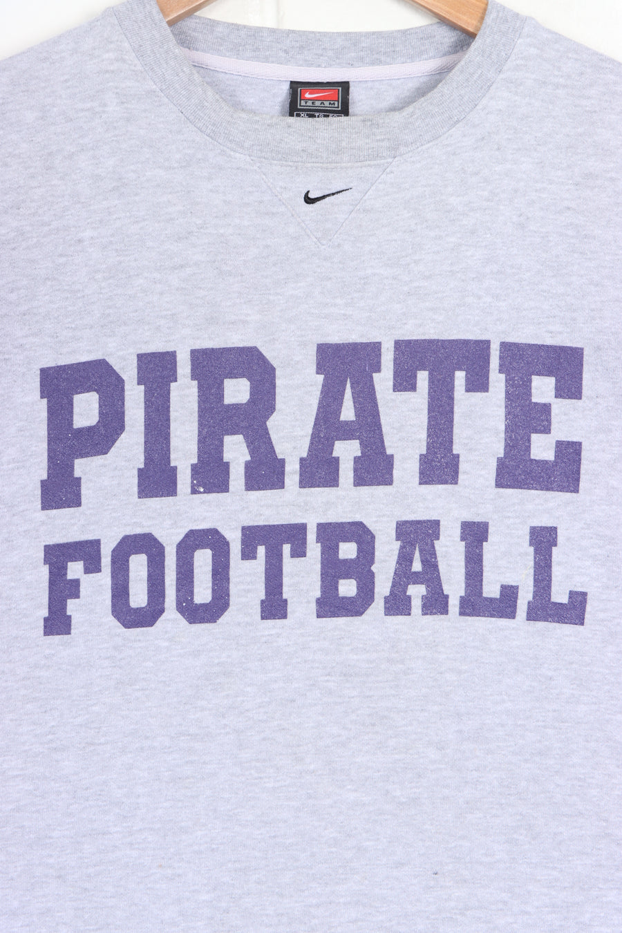 East Carolina Pirate Football #83 NIKE Centre Swoosh Front Back Sweatshirt (XL) - Vintage Sole Melbourne
