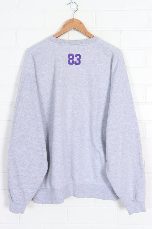 East Carolina Pirate Football #83 NIKE Centre Swoosh Front Back Sweatshirt (XL) - Vintage Sole Melbourne
