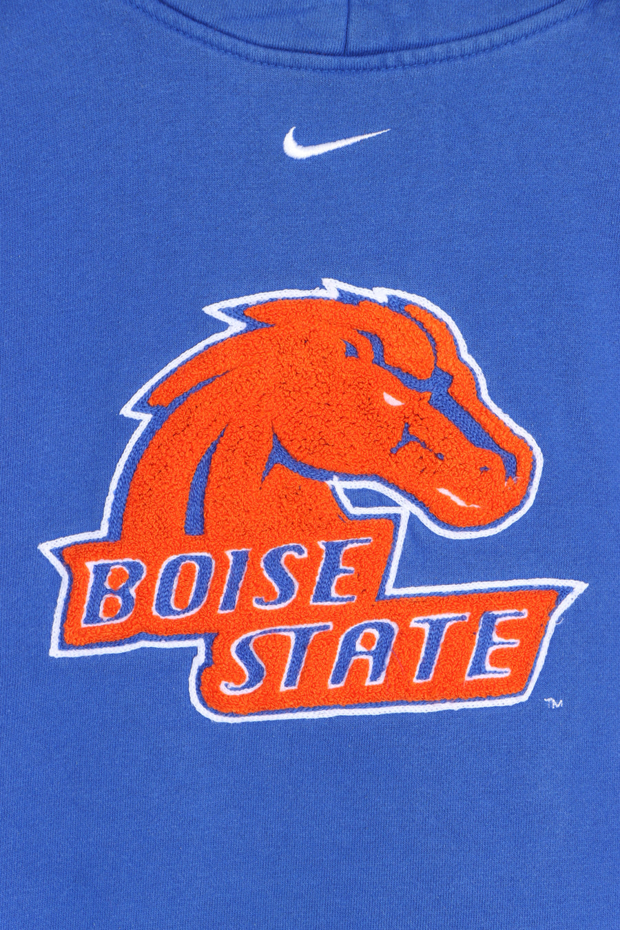 Boise State NIKE Centre Swoosh Textured Embroidery Sweatshirt (M)