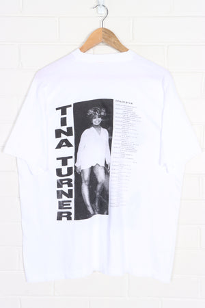 Tina Turner 'Wildest Dreams' 1997 Tour Front Back Single Stitch T-Shirt (XL)