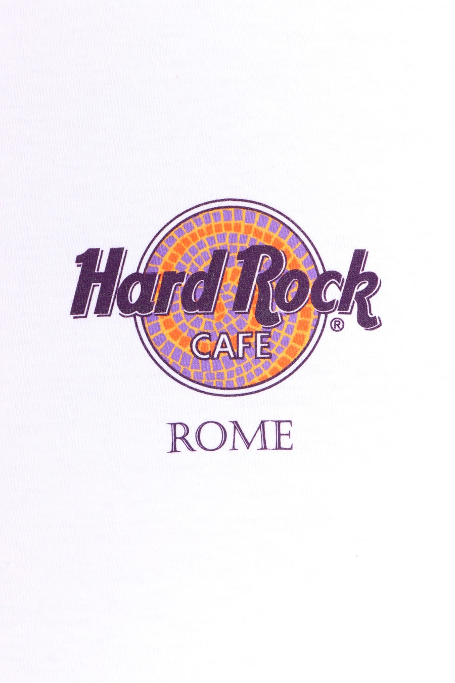 HARD ROCK CAFE Rome Monuments Front Back T-Shirt (XL)