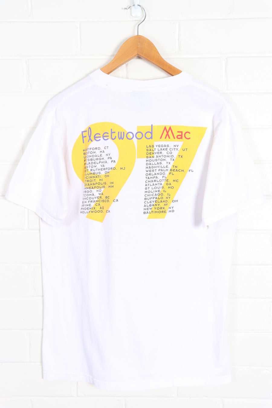 Fleetwood Mac 1997 'Back and Loving It' US Tour T-Shirt (L) - Vintage Sole Melbourne