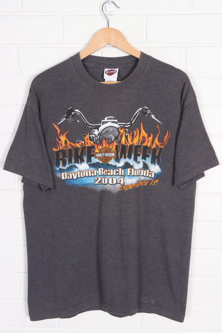 HARLEY DAVIDSON Bike Week Riding Gator Front Back T-Shirt USA Made (L)