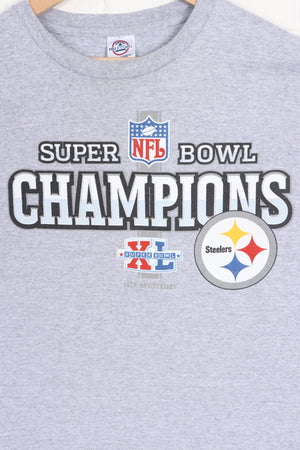 Pittsburgh Steelers NFL Super Bowl XL Champions T-Shirt (L Pittsburgh Steelers NFL Super Bowl XL Champions T-Shirt (L