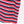 POLO RALPH LAUREN Red & Navy Striped 'Custom Fit' Tee (XL)