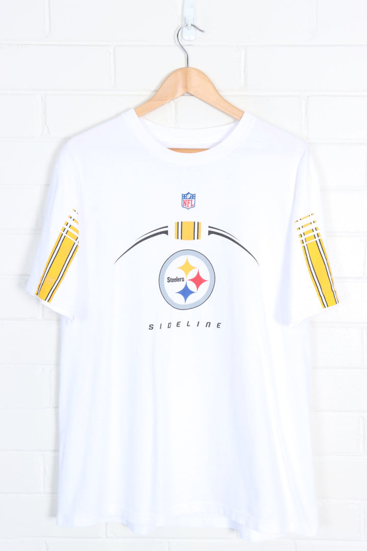 REEBOK Pittsburgh Steelers Sideline NFL Football Tee (L)