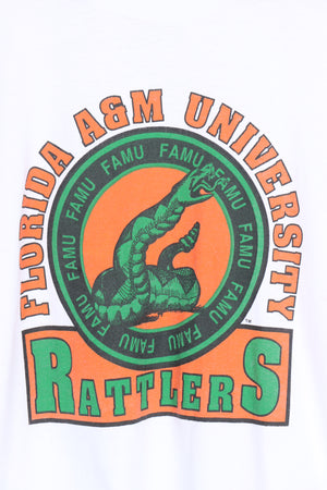 Florida A&M University Rattlers 50/50 Snake Graphic Tee (M-L)