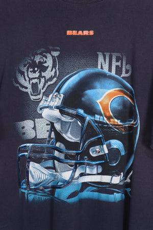 Chicago Bears NFL Big Helmet Football Graphic Tee (XL)