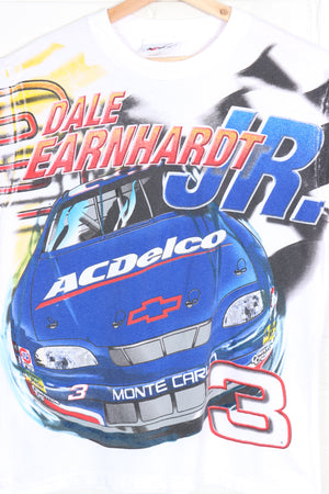 Dale Earnhardt Junior #3 All Over Colourful Print Tee USA Made (M-L)