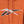 REEBOK Orange & Grey Big Logo Sweatshirt (L)
