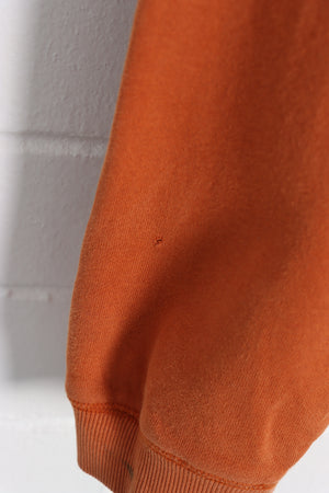 REEBOK Orange & Grey Big Logo Sweatshirt (L)