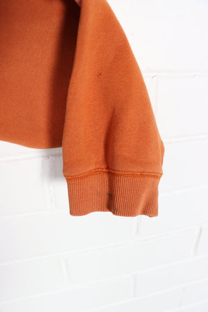 REEBOK Orange & Grey Big Logo Sweatshirt (L)