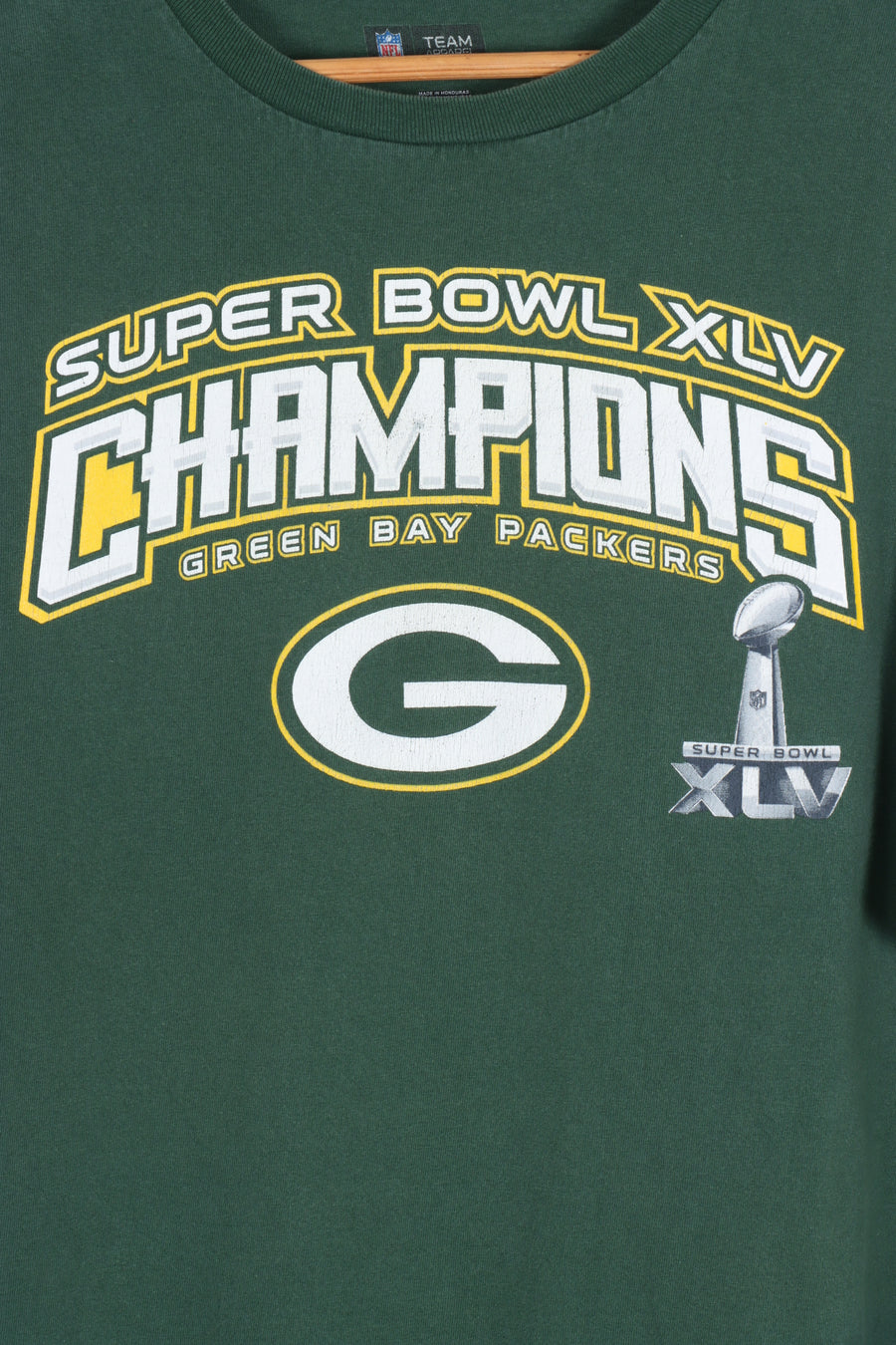 Super Bowl XLV Champions Green Bay Packers NFL Tee (XL)