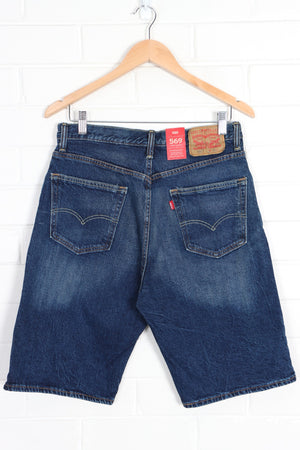 Vintage LEVI'S 569 'Loose Straight' Jorts Denim Y2K Shorts NWT (29)
