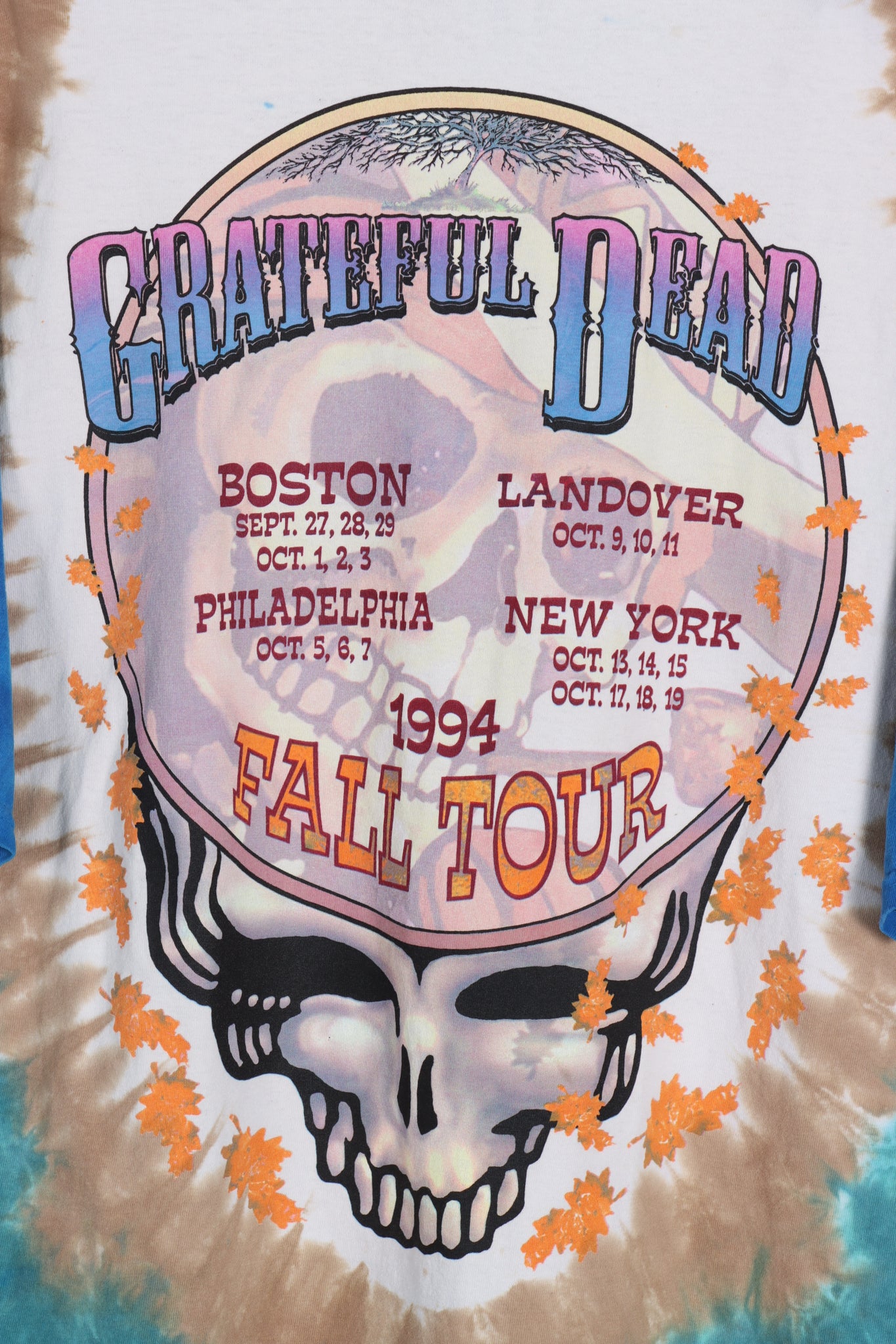 tie dye grateful dead shirt