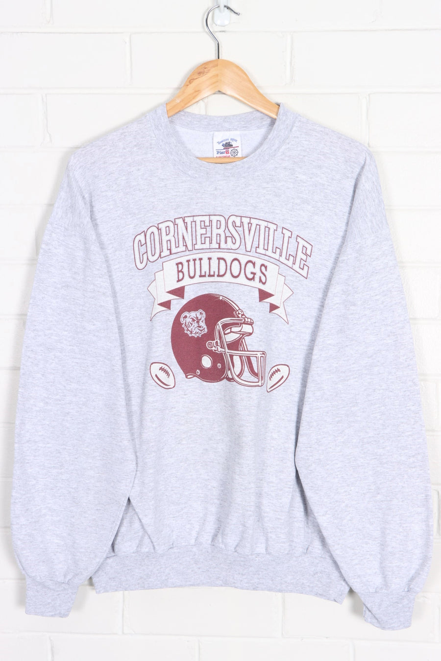 Cornersville Bulldogs Football Lightweight Sweatshirt USA Made (XL)