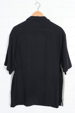 NAT NAST Silk Argyle Bowling Shirt (L-XL)