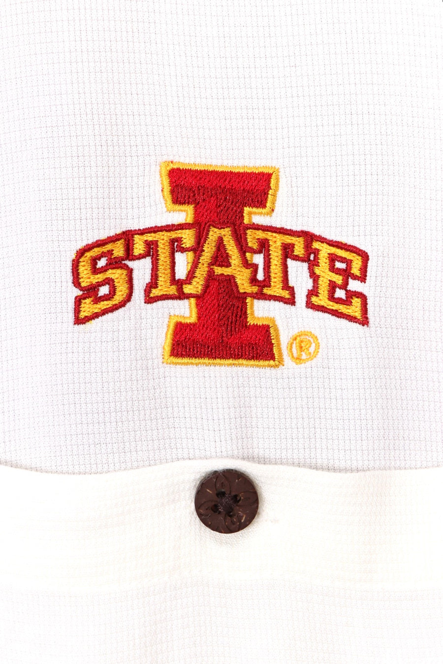 Iowa State Cyclones Short Sleeve Bowling Shirt (L)