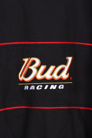 NASCAR Dale Earnhardt Jr Budweiser Embroidered Racing Jacket (L-XL)