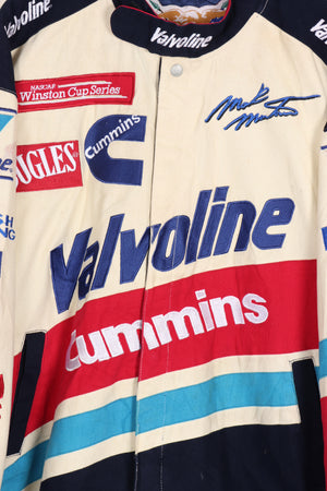 NASCAR Embroidered Valvoline Jeff Hamilton Mark Martin Racing Jacket (XXL)