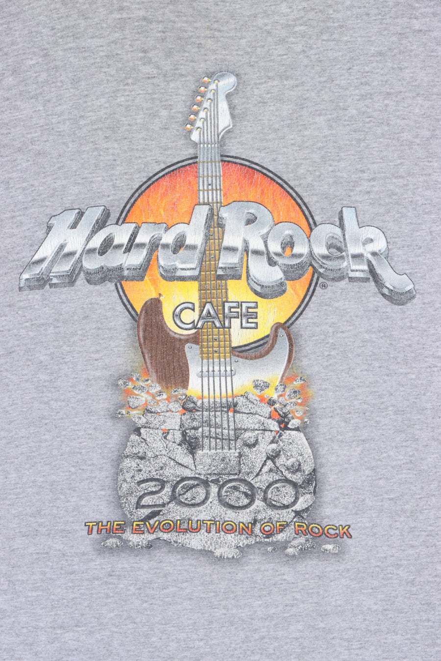 HARD ROCK CAFE New York 2000 Front Back Guitar T-Shirt (XL)