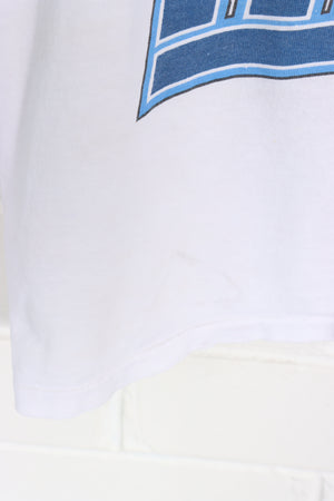 Superbowl AFC Champions Tennessee Titans Single Stitch Football Tee (L) - Vintage Sole Melbourne