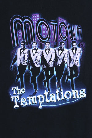 The Temptations "The Emperors of Soul" Motown Front Back Tee (L)