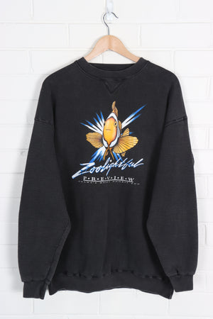 Clown Fish "Zoolightful Preview" Black Sweatshirt (XL-XXL)