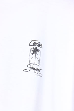 Endless Summer Surf Shop Ocean City Front Back Single Stitch Tee USA Made (XL)