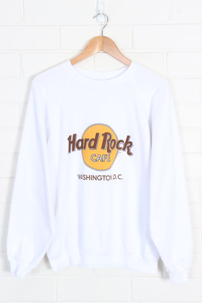 HARD ROCK CAFE 80s Washington DC Sweatshirt USA Made (XL) - Vintage Sole Melbourne