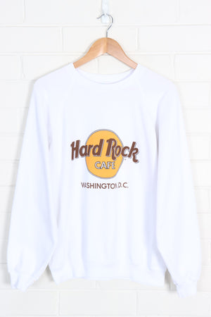 HARD ROCK CAFE 80s Washington DC Sweatshirt USA Made (XL) - Vintage Sole Melbourne