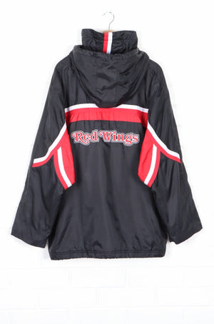 Korea Made NHL Detroit Red Wings CCM Hooded Jacket (L) - Vintage Sole Melbourne