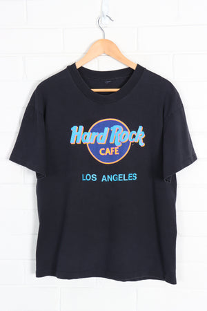 HARD ROCK CAFE Los Angeles Destination Fluro Logo Tee (L)