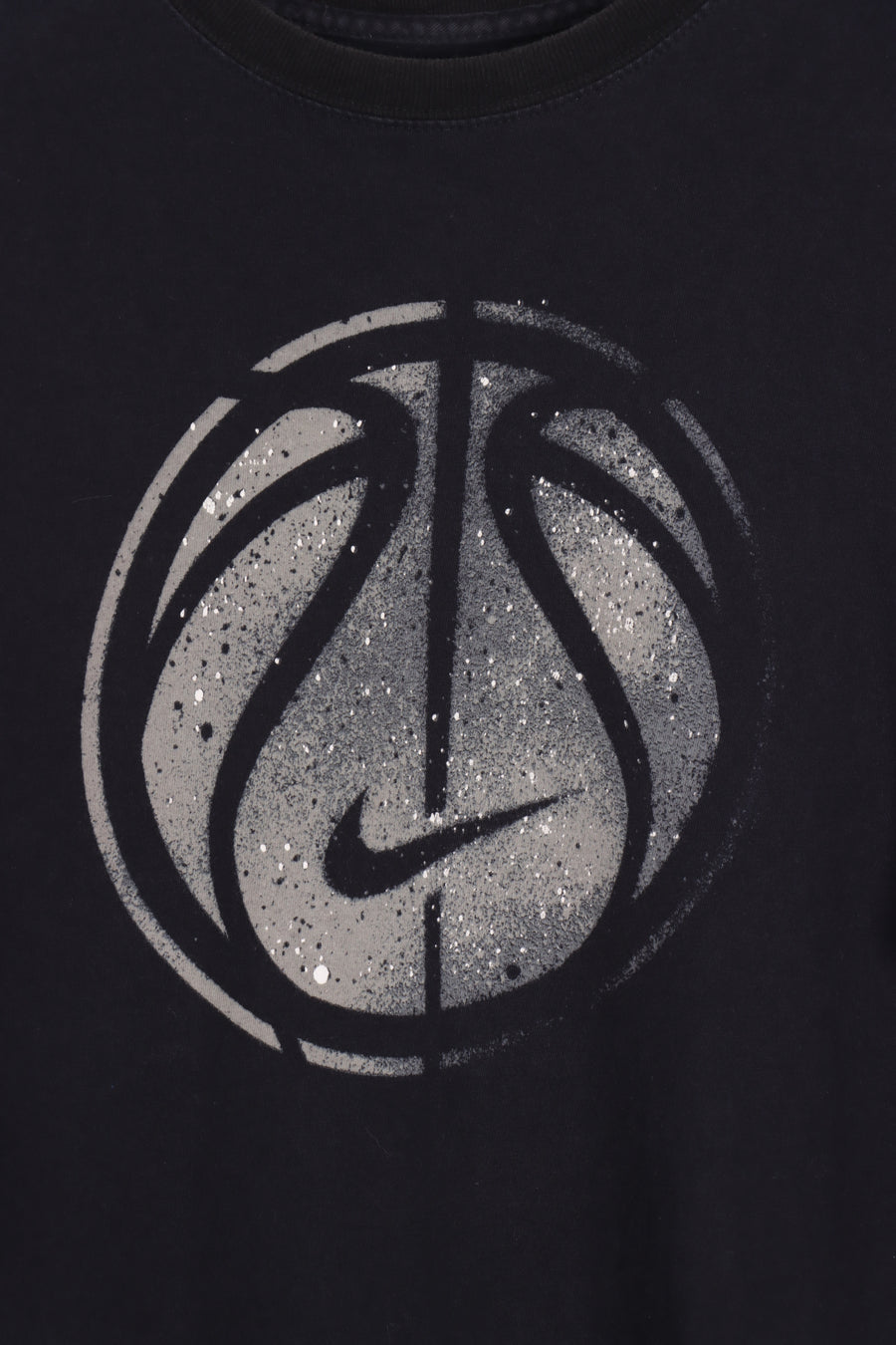 NIKE Graffiti Swoosh Basketball Graphic Tee (M-L)