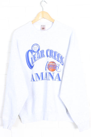 Clear Creek Amana Clippers 1995-1996 Basketball Sweatshirt (L)