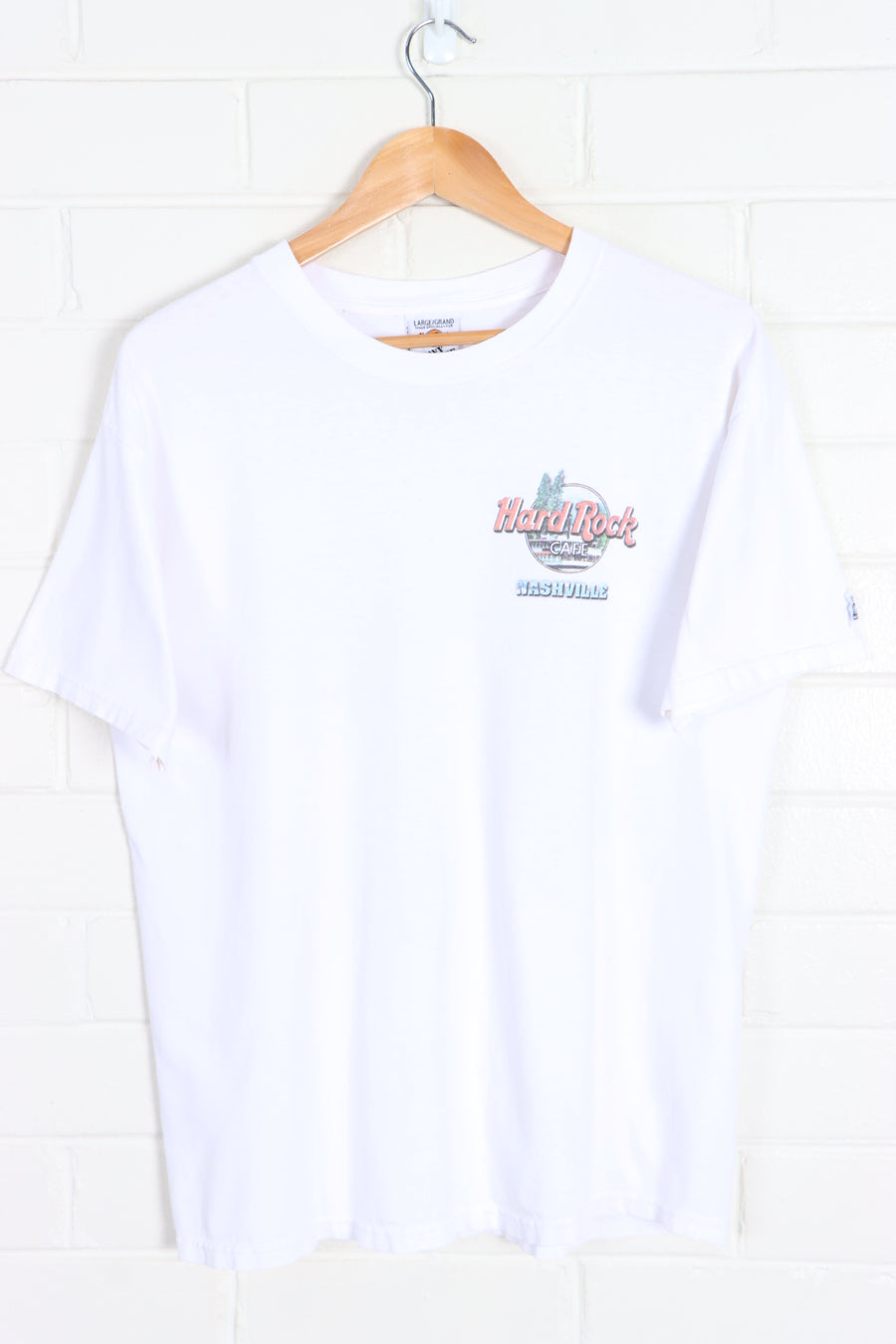 HARD ROCK CAFE Nashville Boat Tour Front Back T-Shirt (L) - Vintage Sole Melbourne