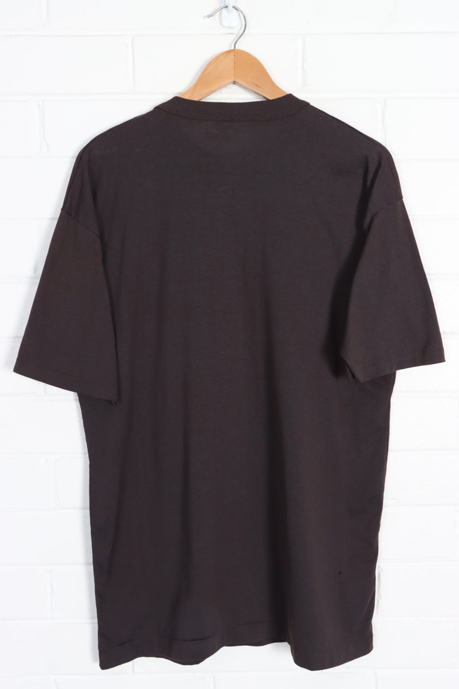 NFL Cleveland Browns Round Helmet Logo Tee USA Made (L) - Vintage Sole Melbourne