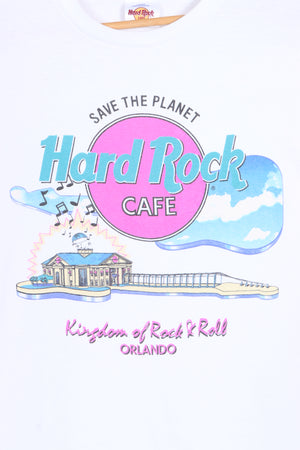 HARD ROCK CAFE "Kingdom of Rock & Roll" Single Stitch T-Shirt USA Made (L)
