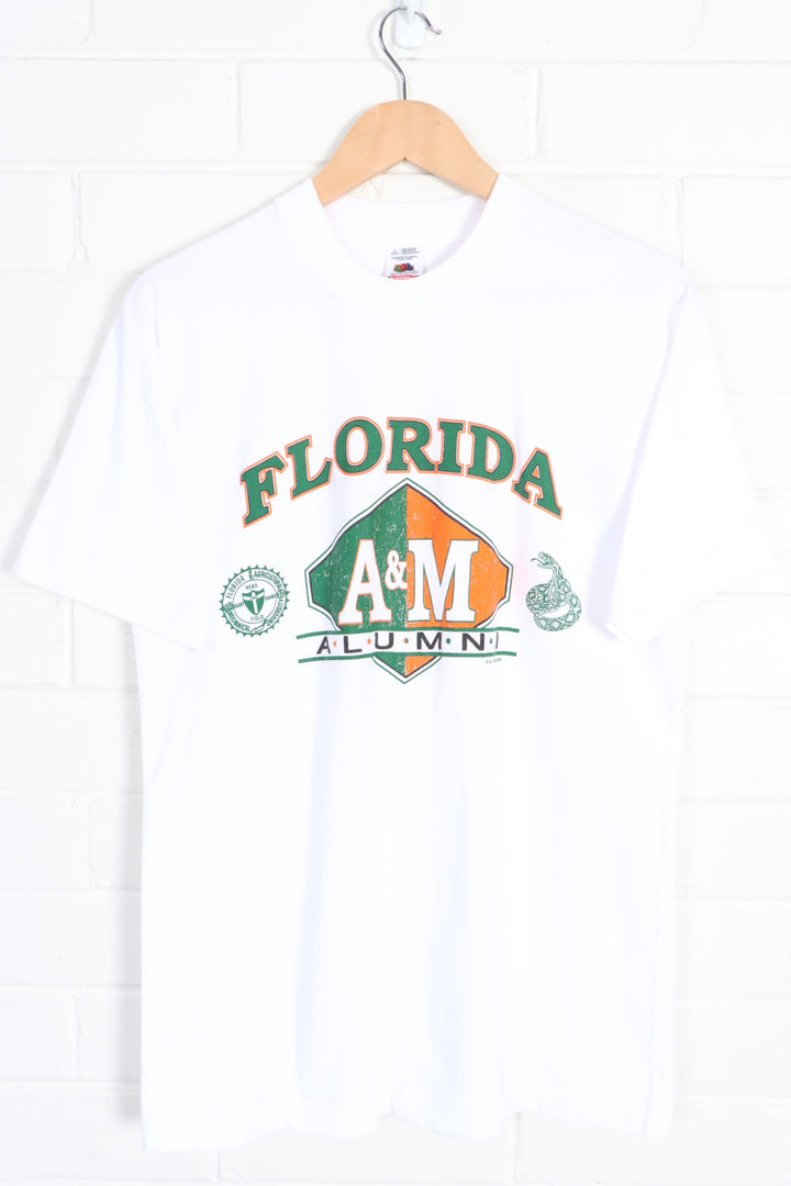 Florida A&M University Alumni Single Stitch Tee (M) - Vintage Sole Melbourne