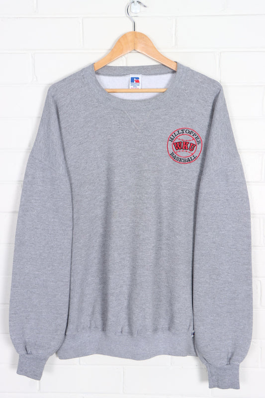 WKU Hilltopper Baseball RUSSELL ATHLETIC Sweatshirt USA Made (XXXL) - Vintage Sole Melbourne