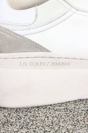 LABUCQ LB Tour Club Leather & Suede Platform Sneakers (38)