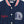 Duffer Sportswear Navy & Red Ringer Bomber Jacket (M) - Vintage Sole Melbourne